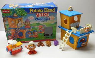 Vintage 1986 Playskool Potato Head Kids Clubhouse Complete Vg Cond.  Mr.