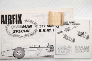 Airfix MRRC classic old vintage 60 ' s BRM p261 slimline clubman special boxed 5