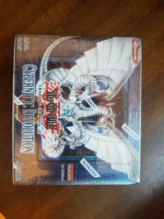 Yugioh Cybernetic Revolution 1st Edition 24 Count Booster Box Hobby 103183