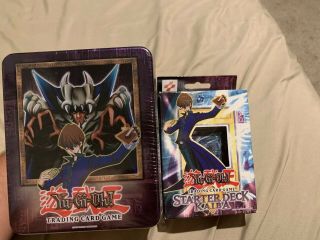 Yugioh Starter Deck Kaiba Unlimited & Lord Of D.  Collector Tin Factory