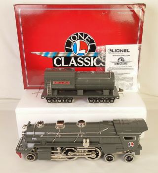 Lionel Classics 400e Std.  Gauge 6 - 13108 Steam Locomotive & Tender - Ln