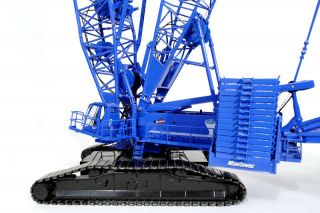 Manitowoc 18000 Lampson Crawler Crane Blue By Twh 005 1:50 Scale Diecast Model