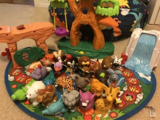 Fisher Price Little People Abc A To Z Learning Zoo Complete 26 Animals Alphabet