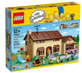 Lego The Simpsons House (71006) Factory Cond.  Retired Set