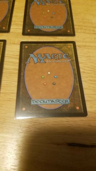 4 MTG Force of Will Eternal Masters NM - Foil 8
