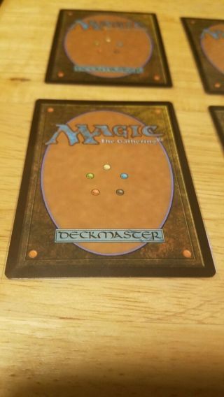 4 MTG Force of Will Eternal Masters NM - Foil 9