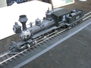 On3 D&rg 4 - 4 - 0.  Max Gray Brass.  Detailed By Mrs Al Kamm