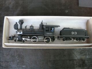 On3 D&RG 4 - 4 - 0.  Max gray brass.  detailed by MRs Al Kamm 4