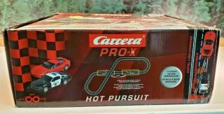 Carrera 1:32 Scale Digital Pro - X - Hot Pursuit - Lane Changing Slot Car Set 6