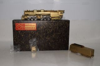 Imperial Ho Scale Brass Chesapeake & Ohio 2 - 6 - 6 - 6 Steam Locomotive & Tender