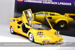 Kyosho 1:18 Lamborghini Countach Lp5000s Yellow