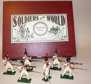 Soldiers Of The World,  Napoleonic Imperial Guard,  Dutch Grenadiers 6 Figures