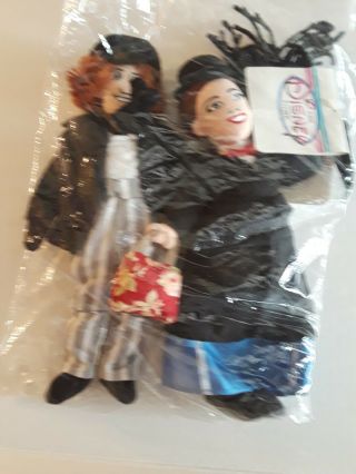 Disney Store Collectible 9 " Mary Poppins Bean Bag Plush Doll W/ Hang Tag