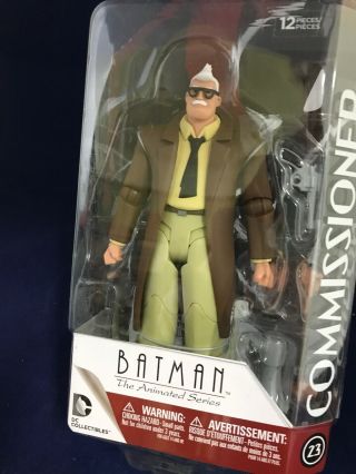 Dc Direct Collectibles Batman The Animated Series Commissioner Gordon Figure
