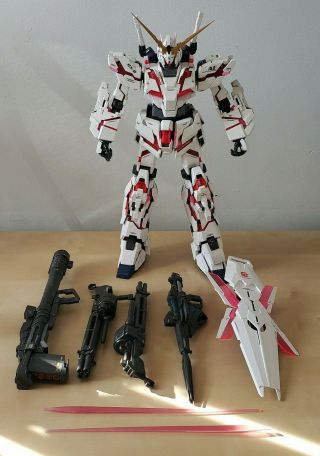 Bandai Perfect Grade Pg Mobile Suit Gundam Rx - 0 Unicorn Model Kit Figure Uc