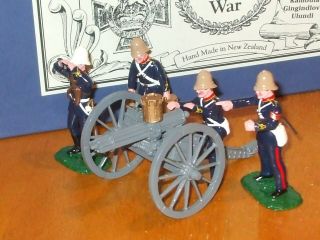 Soldiers Of The World British Gun Team Toy Soldiersmib