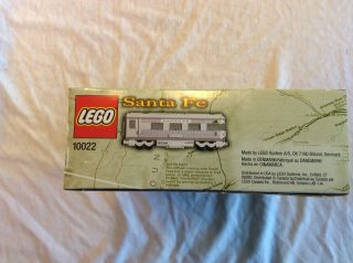 Lego 10022 Santa Fe Train Car II (3 in 1 Models) NIB 6