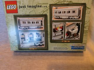 Lego 10022 Santa Fe Train Car II (3 in 1 Models) NIB 8