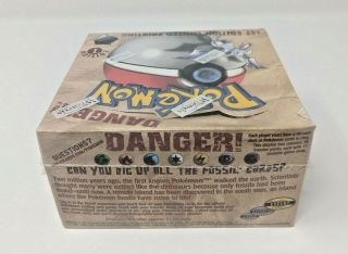 Pokemon Fossil 1st Edition Factory Booster Box 6