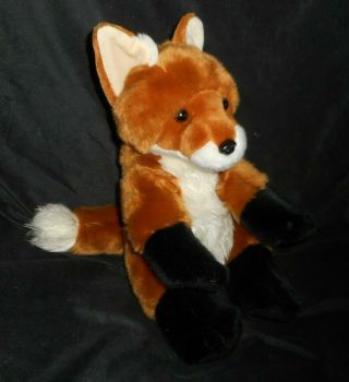 Build A Bear Red Fox St.  Louis Zoo Exclusive Brown Stuffed Animal Plush Toy
