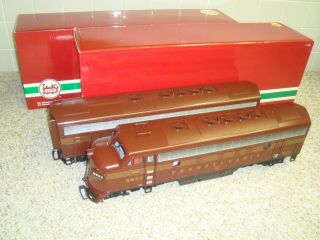 Lgb Tuscan Pennsylvania F7 A&b Diesel Train Set G Scale 25570 & 25582 With Sound