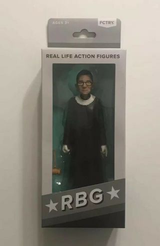 Ruth Bader Ginsburg Rbg Real Life Action Figure Fctry
