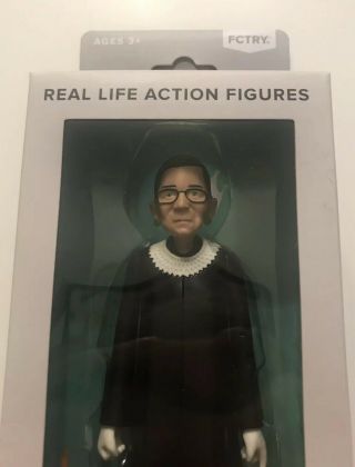 Ruth Bader Ginsburg RBG Real Life Action Figure FCTRY 4