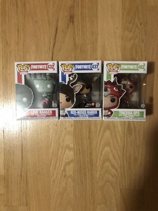 Fornite Funko Pop Toys Rare Raider And Other Collectibles Set