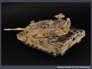 PRO - BUILT 1/35 Leopard 2 Revolution I tank model 2
