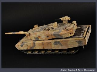 PRO - BUILT 1/35 Leopard 2 Revolution I tank model 3