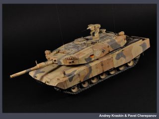 PRO - BUILT 1/35 Leopard 2 Revolution I tank model 4