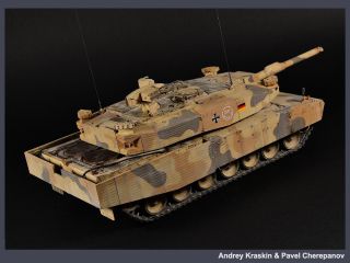 PRO - BUILT 1/35 Leopard 2 Revolution I tank model 5
