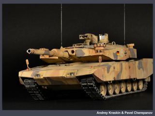 PRO - BUILT 1/35 Leopard 2 Revolution I tank model 6