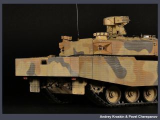 PRO - BUILT 1/35 Leopard 2 Revolution I tank model 8