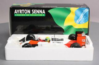 Minichamps 1:18 Ayrton Senna Mclaren Honda Mp 4 - 4 World Champion Die - Cast Car Ln