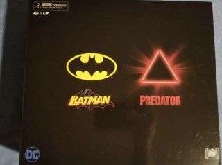 Sdcc 2019 Neca Dc Dark Horse Batman Vs Predator 2 - Pack In - Hand Ready To Ship