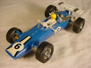 Vintage French Scalextric Panther 6 1960s Vg,  C6