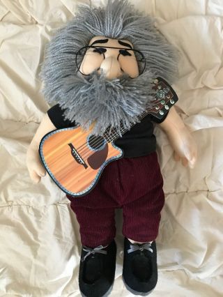 1998 Jerry Garcia 18”Plush Doll By GUND For Liquid Blue With Guitar Tag 2