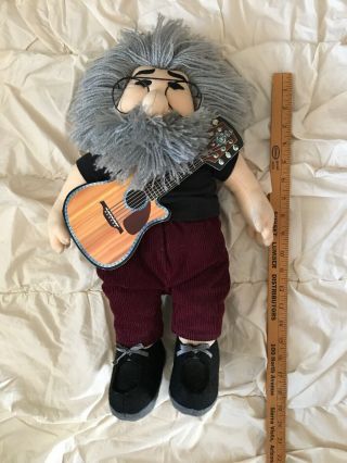 1998 Jerry Garcia 18”Plush Doll By GUND For Liquid Blue With Guitar Tag 7