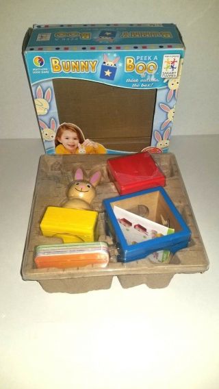 Bunny Peek - A - Boo,  An Award - Winning 3d Puzzle By Smartgames,  Ages 2,  Euc