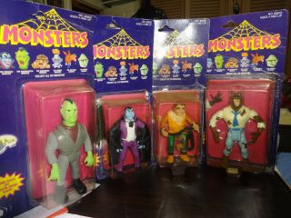 The Real Ghostbuster Monsters Series Complete Set Of 6 Moc 1986