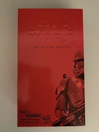 Star Wars - Black Series Sith Trooper - 2019 Sdcc Comic Con Hasbro Exclusive