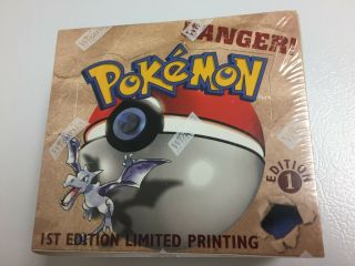 Factory Booster Box Pokemon Fossil 1st Edition (us)