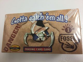 Factory Booster Box Pokemon Fossil 1st Edition (US) 2