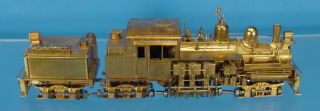 TG HOn3 BRASS PRECISION SCALE WEST SIDE LUMBER CO.  3 TRUCK SHAY 12 2