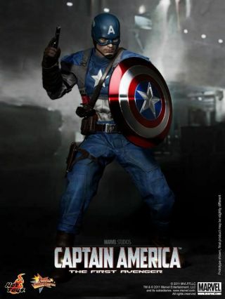 Captain America: The First Avenger Captain America 1/6th Scale Mms156
