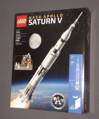 Lego Nasa Apollo Saturn V Set 21309 Lego Ideas 017 Space Shuttle