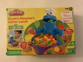 Play Doh Sesame Street Cookie Monster’s Letter Lunch Alphabet Complete Fs