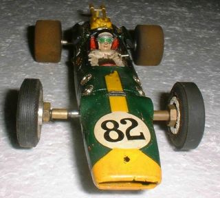 Monogram 1/24 Scale Slot Lotus Ford F1 Slot Car Jim Clark Runs 82