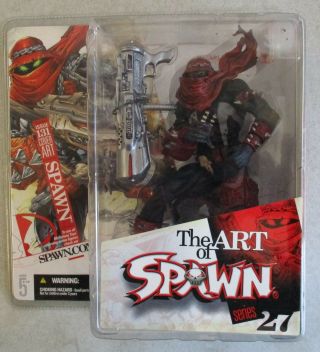 Mip 2005 Mcfarlane Toys The Art Of Spawn Series 27 Cover 131 Spawn Action Figure
